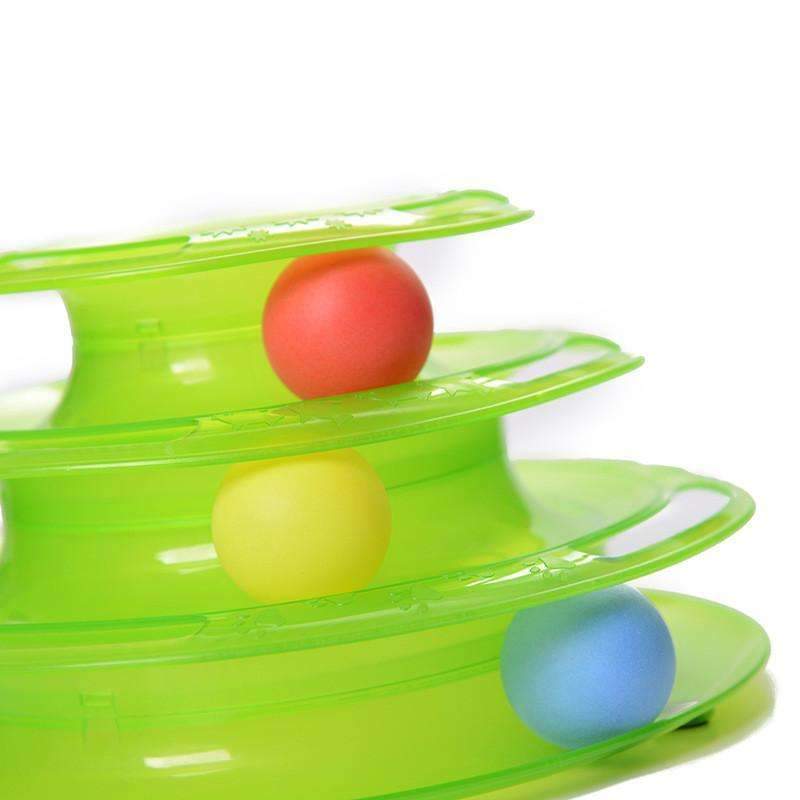 Interactive 3-Level Tower Cat Toy