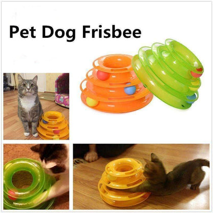 Interactive 3-Level Tower Cat Toy