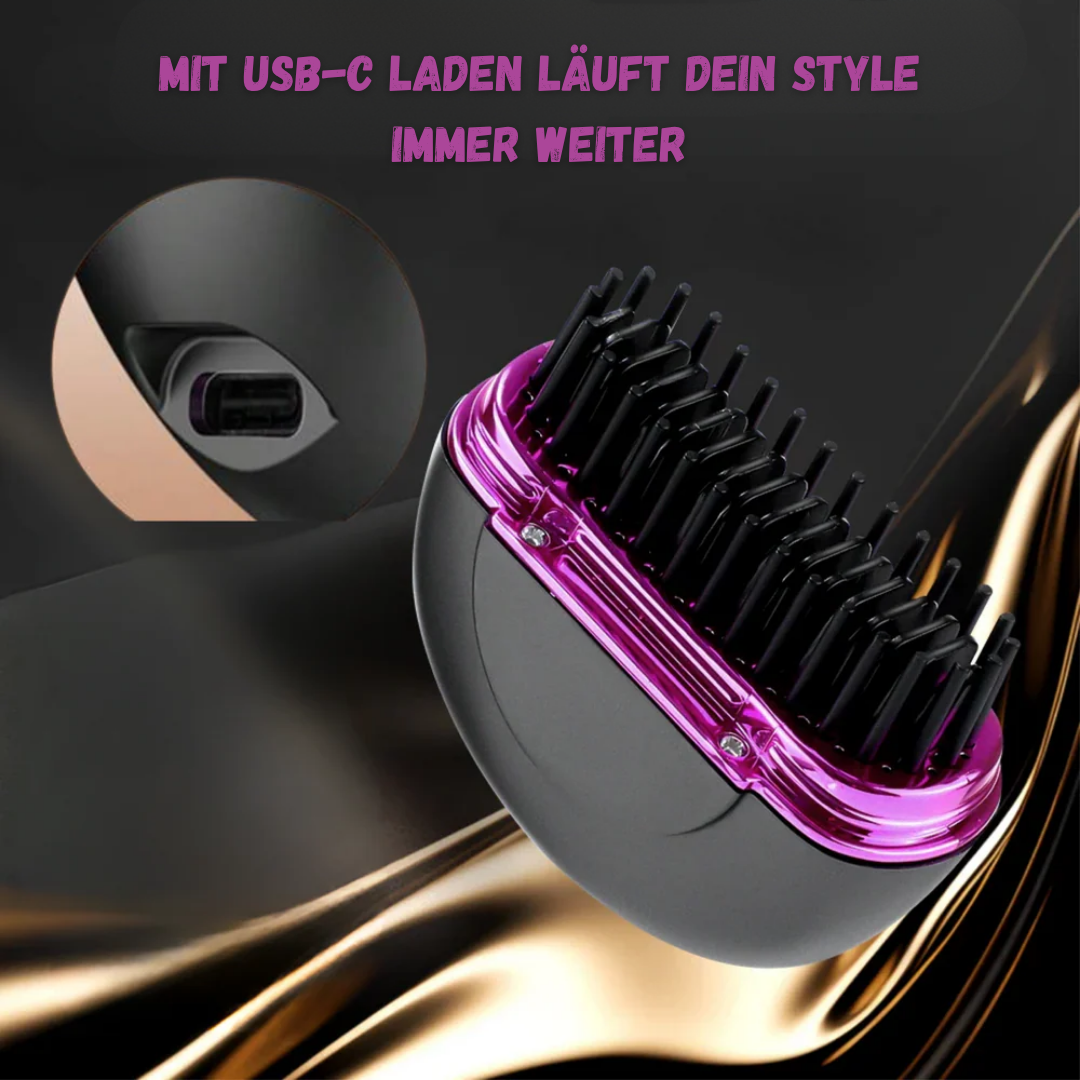 Easy Style Hair Straightener Brush