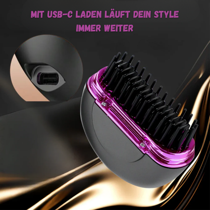 Easy Style Hair Straightener Brush