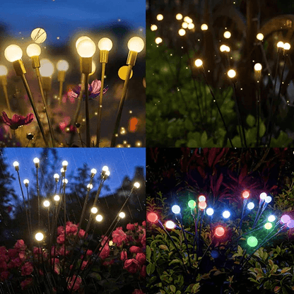 Fesara Solar String Lights (8 Pack) Outdoor Fairy Lights