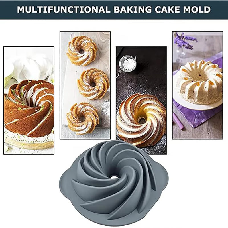 Easy Bake Silicone Cake Mould Set