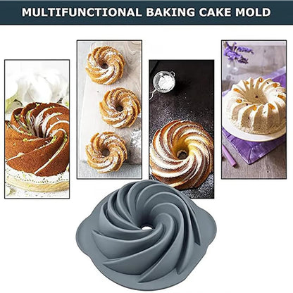 Easy Bake Silicone Cake Mould Set