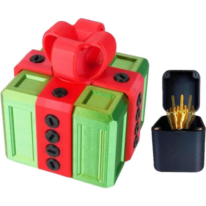 Funny Gag Gift Box Prank Toy Middle Finger Joke