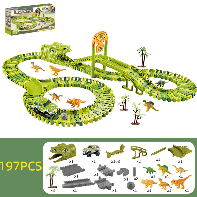 Fun Flexible Train Track Play Set