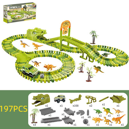 Fun Flexible Train Track Play Set