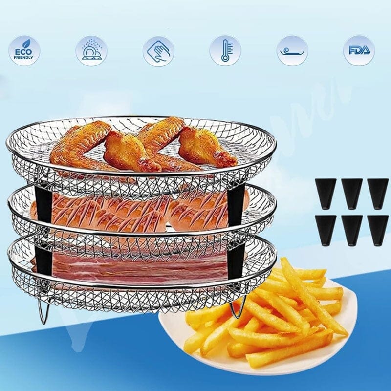Space Saving 3 Tier Air Fryer Holder