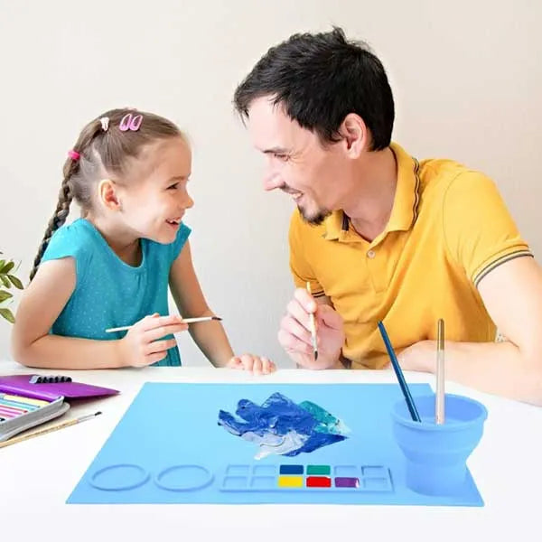 Vibrant Artistic Floor Mat