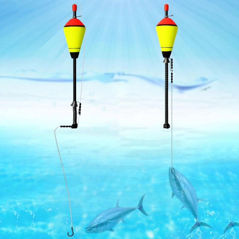 Premium Automatic Fishing Bobber with Strong Carbon Fiber Rod