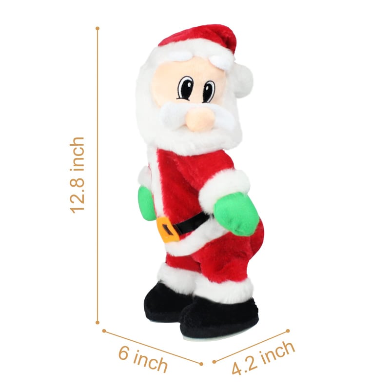 Fun Dancing Santa Claus Figure