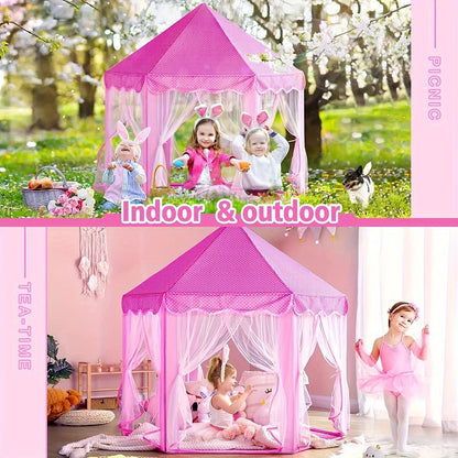 Pink Fairy Playhouse Tent for Kids