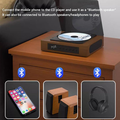 Classic CD Player with Bluetooth and USB Port