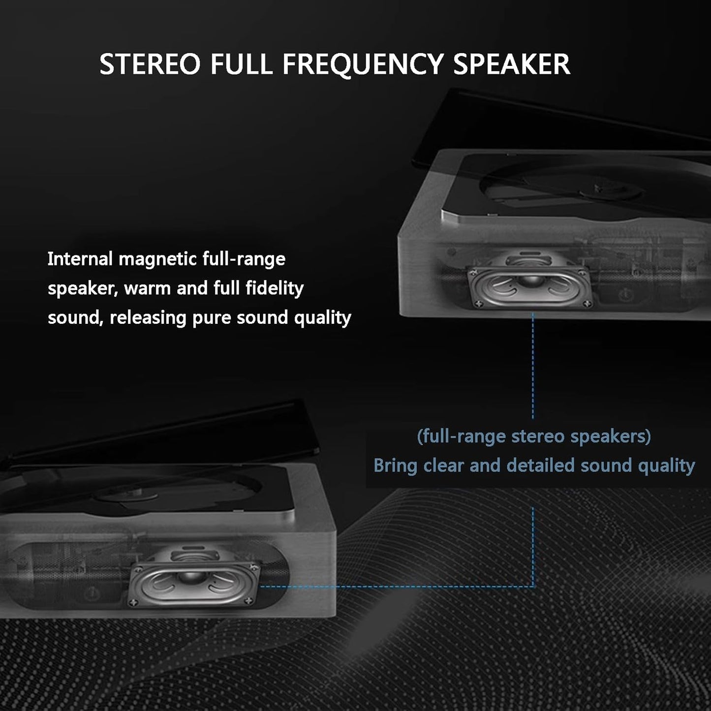 Classic CD Player with Bluetooth and USB Port