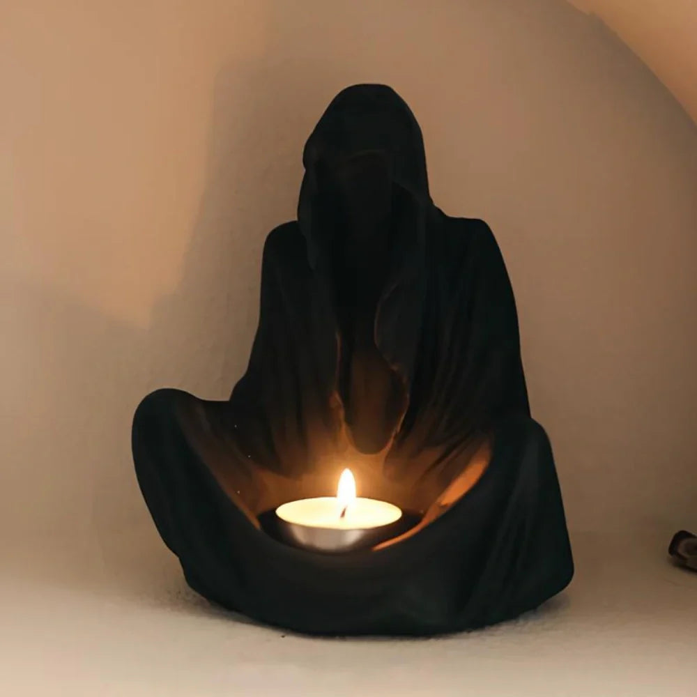 Elegant Metal Candle Stand