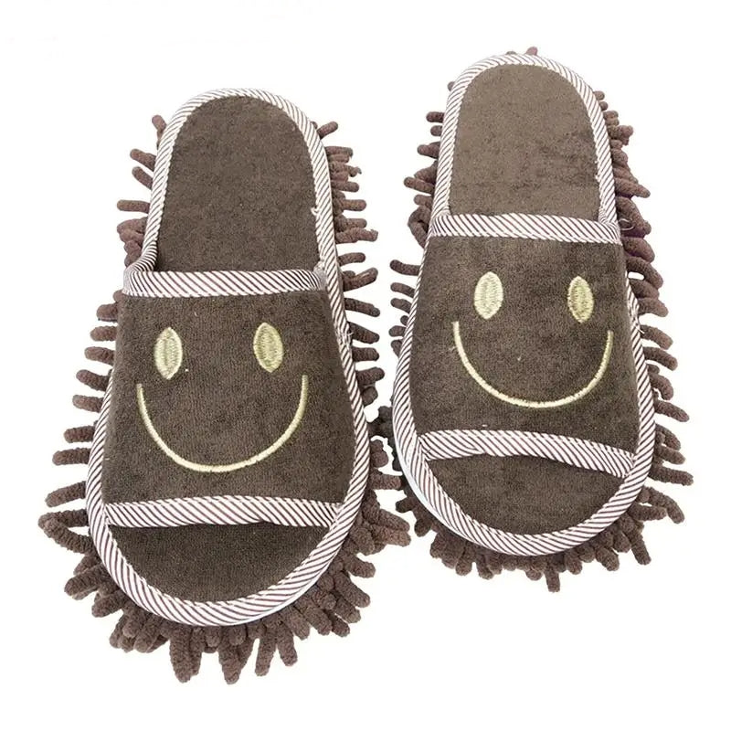 Practical Floor Cleaning Mop Slippers