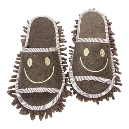 Practical Floor Cleaning Mop Slippers