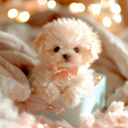 Cuddly Plush Dog Toy with Realistic Features