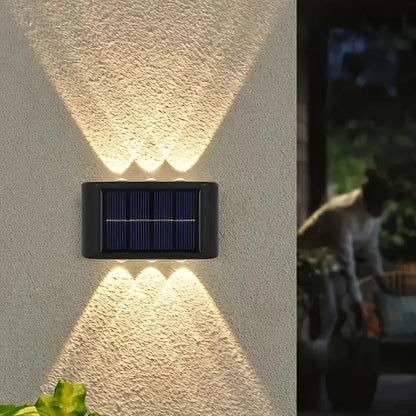 Green Outdoor LED Wall Light