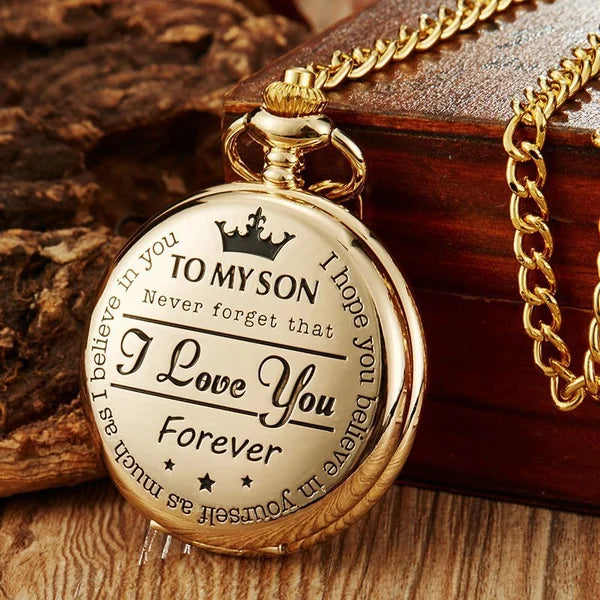 Classic Quartz Chain Watch for Men - Fesara