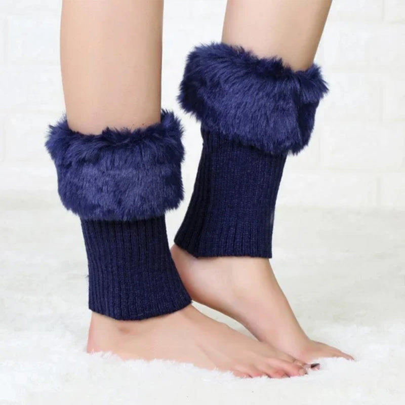 Cozy Fesara FurryLegs - Soft and Stylish Winter Leg Warmers