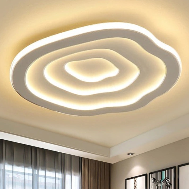 Stylish Round Ceiling Lamp with Soft LED Lighting
