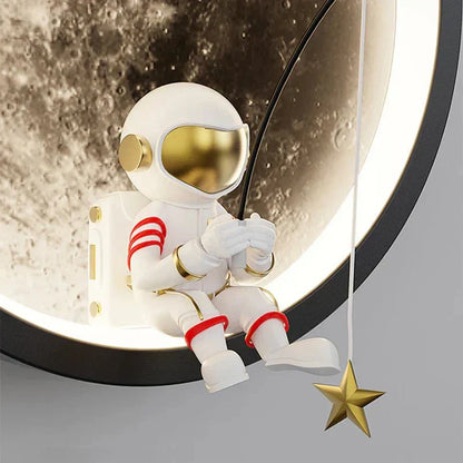 Glowing Moon Shape LED Light Fixture