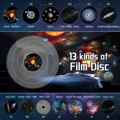 Cosmic Starry Night Sky Projector - Whole Room Lighting