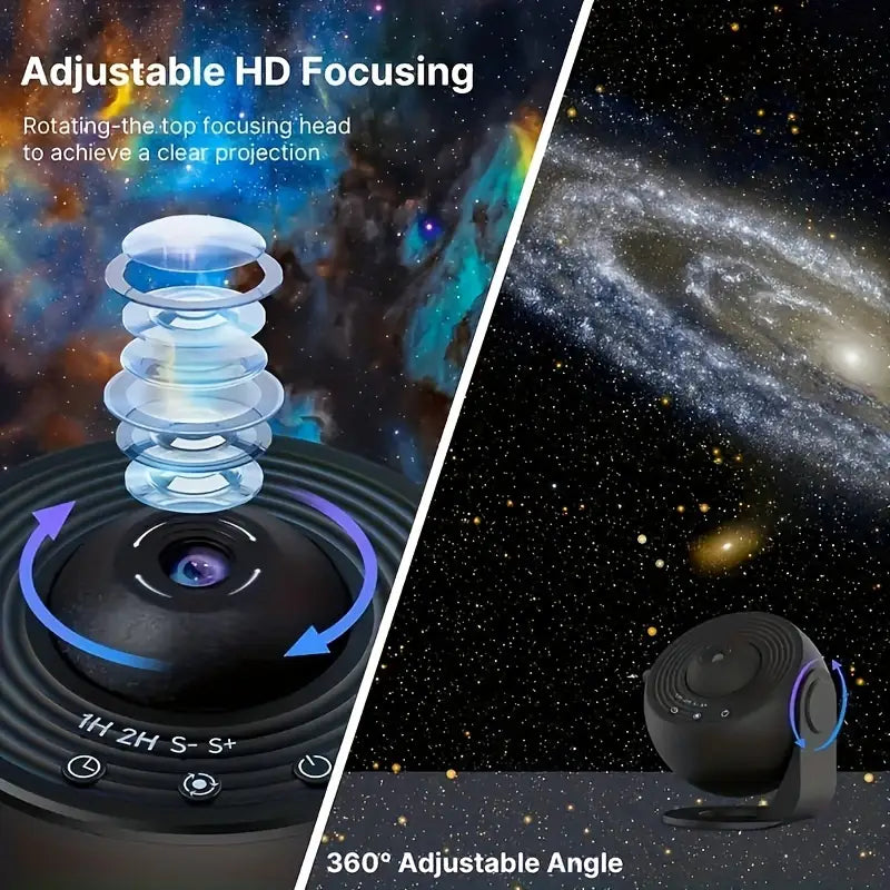 Cosmic Starry Night Sky Projector - Whole Room Lighting