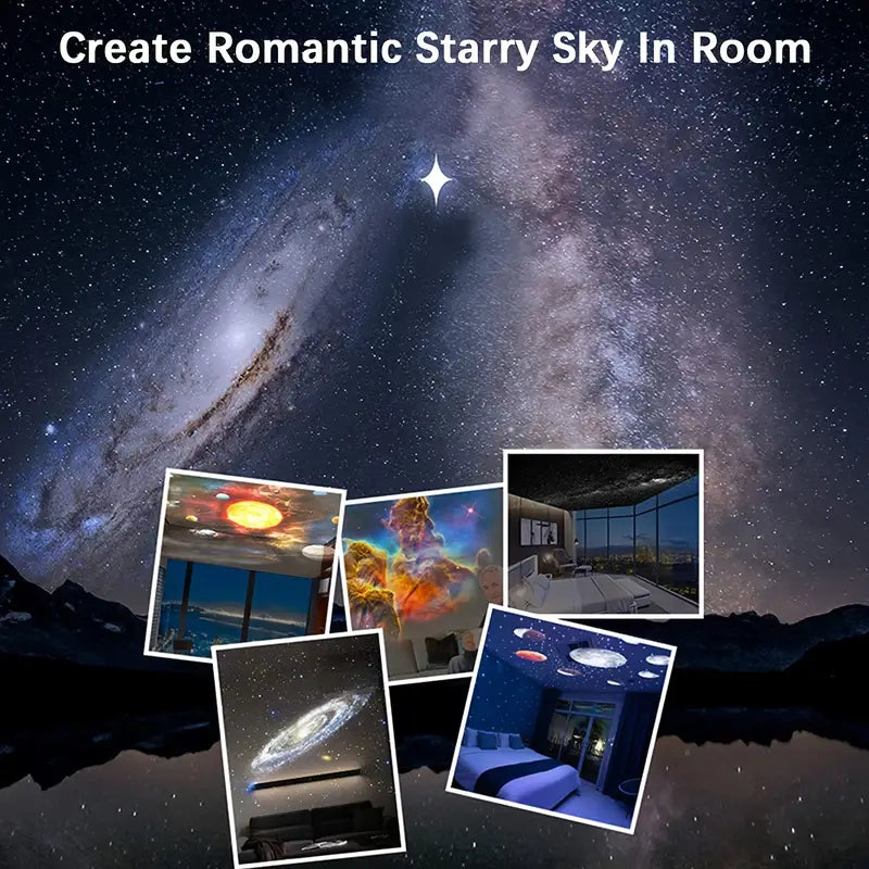 Cosmic Starry Night Sky Projector - Whole Room Lighting
