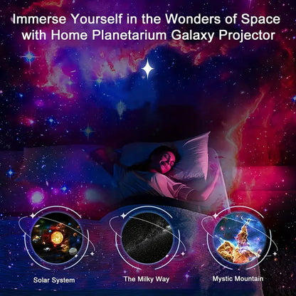Cosmic Starry Night Sky Projector - Whole Room Lighting