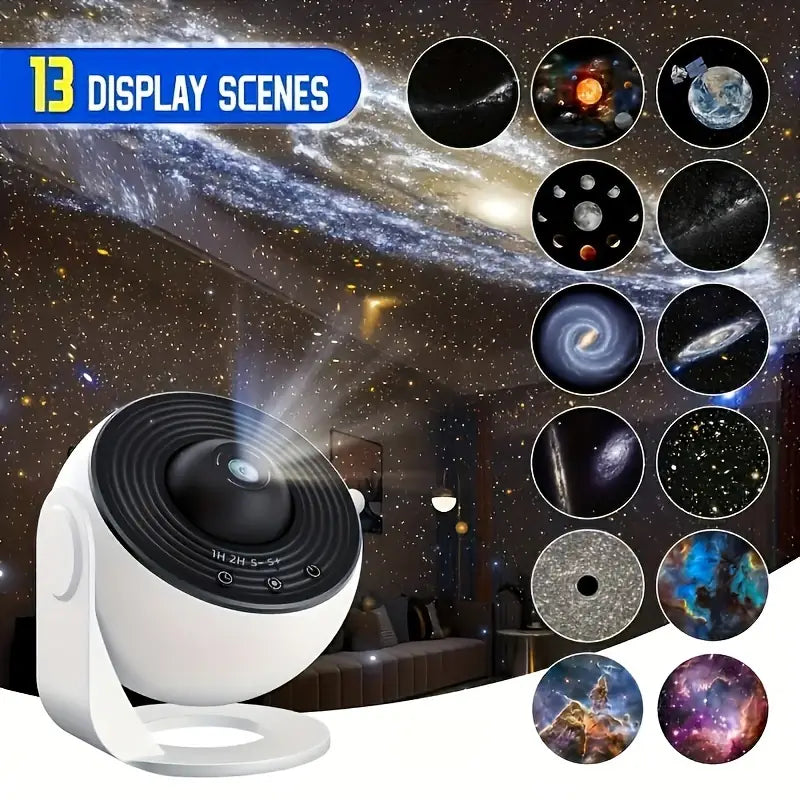 Cosmic Starry Night Sky Projector - Whole Room Lighting