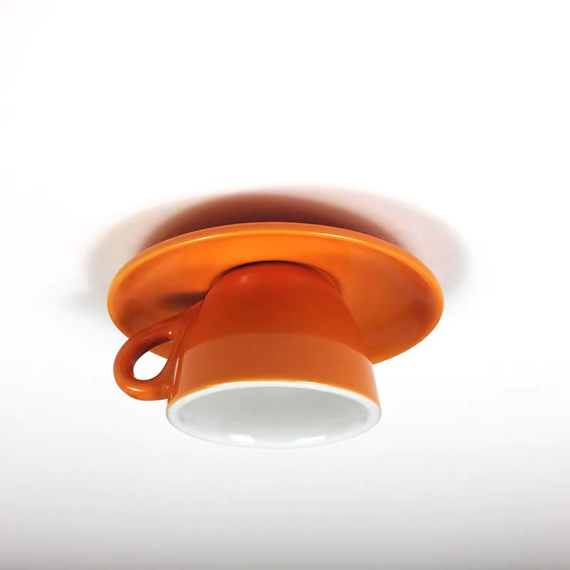 Stylish Ceramic Coffee Cup Pendant Light