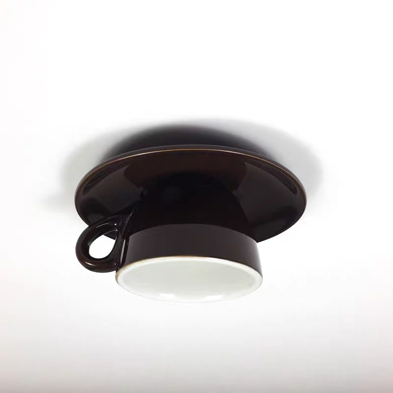 Stylish Ceramic Coffee Cup Pendant Light