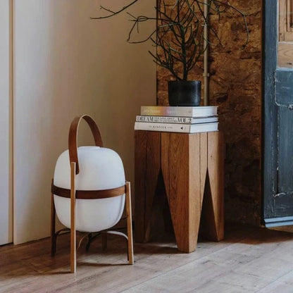 Classic Woven Basket Table Lamp