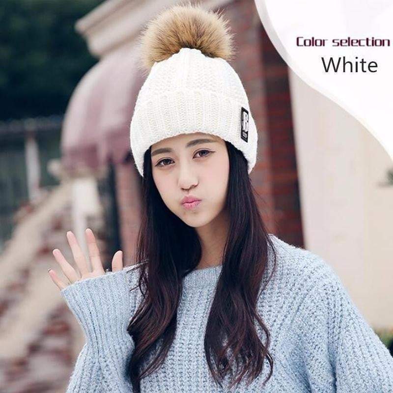 Warm Cozy Cotton Winter Beanie Hats