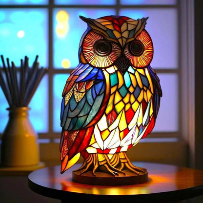 Stylish Animal Print Desk Lamp