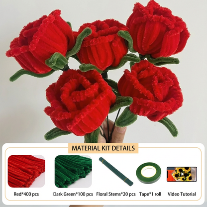 Easy Handmade Flower Crafting Set