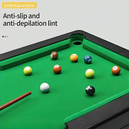 Compact Mini Pool Table for Family Fun