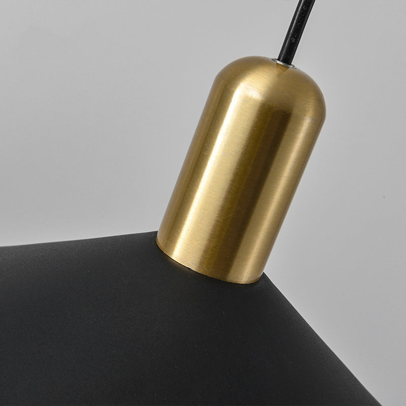 Contemporary Sleek Cone LED Hanging Light