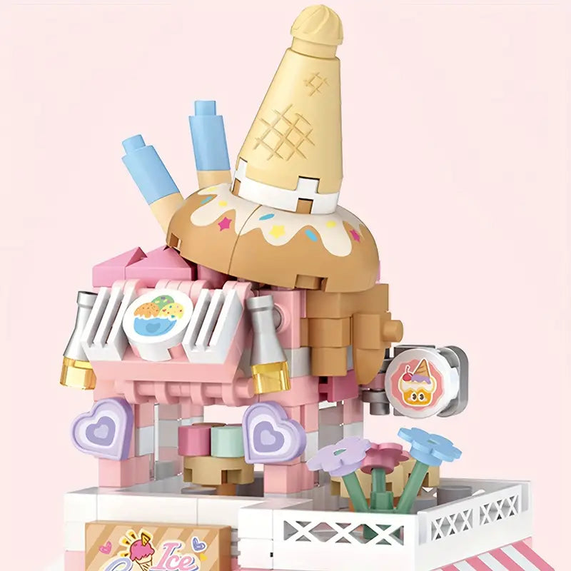 Mini City Building Blocks Set