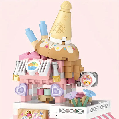 Mini City Building Blocks Set