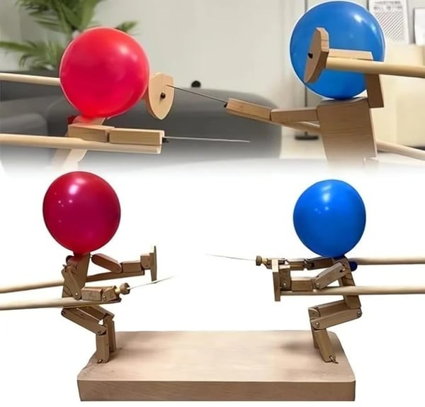 Fun Bamboo Robot Toys