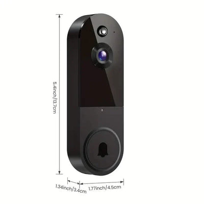 Wi-Fi Smart Doorbell Camera with HD Video and Motion Detection