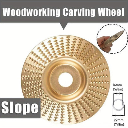 Wood Carving Disc for Angle Grinder Tool