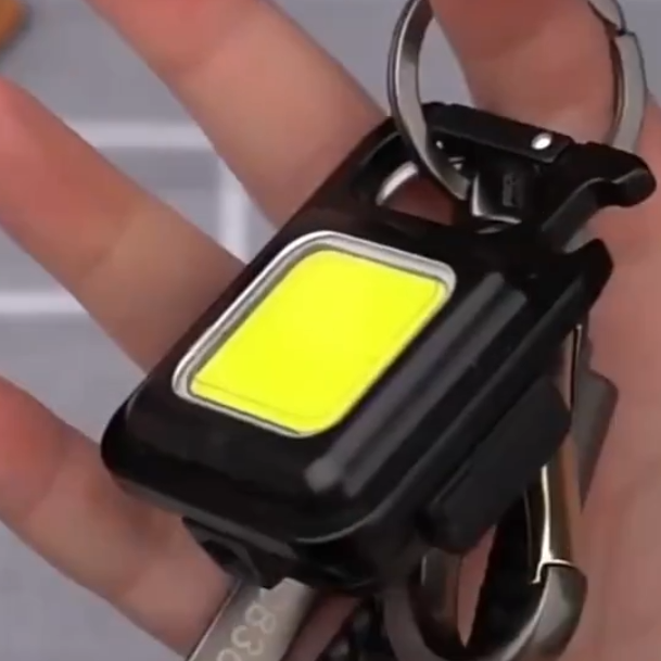 Practical LED Pocket Flashlight Keychain