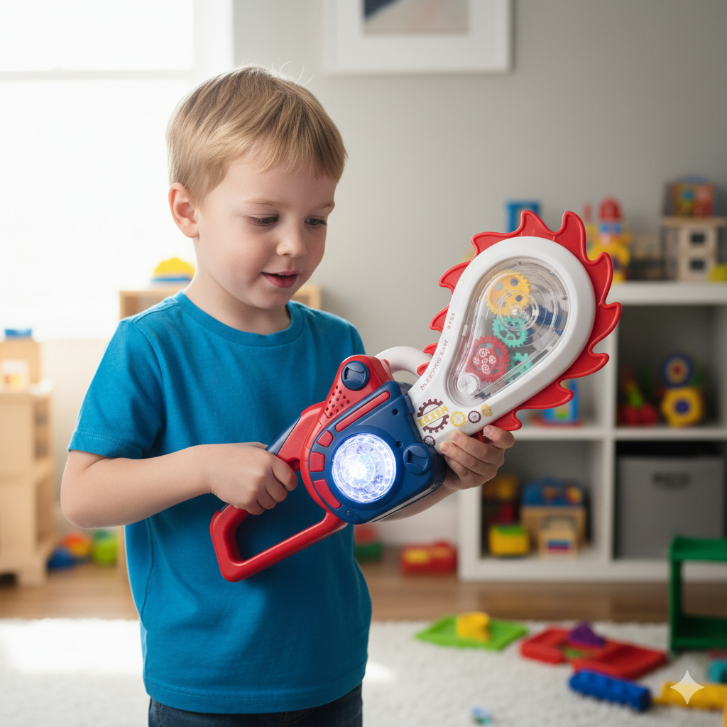 Fesara | Bright Musical Kids Chainsaw Toy - Fesara
