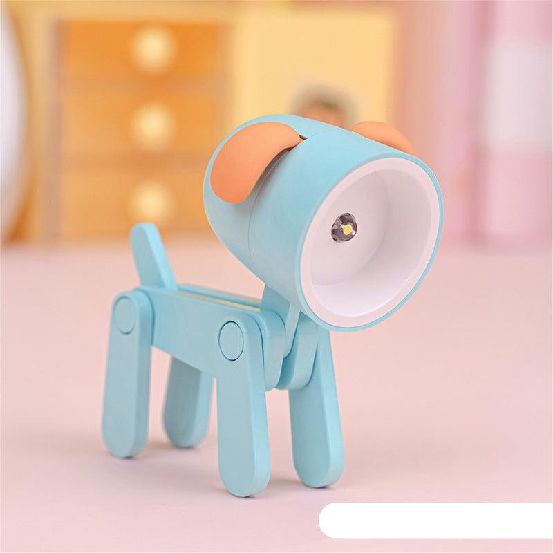 Colorful LED Table Lamp with Adjustable Animal Design