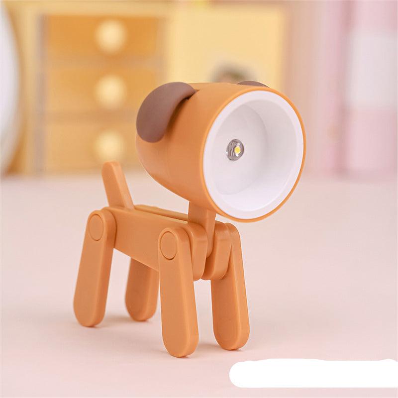 Colorful LED Table Lamp with Adjustable Animal Design