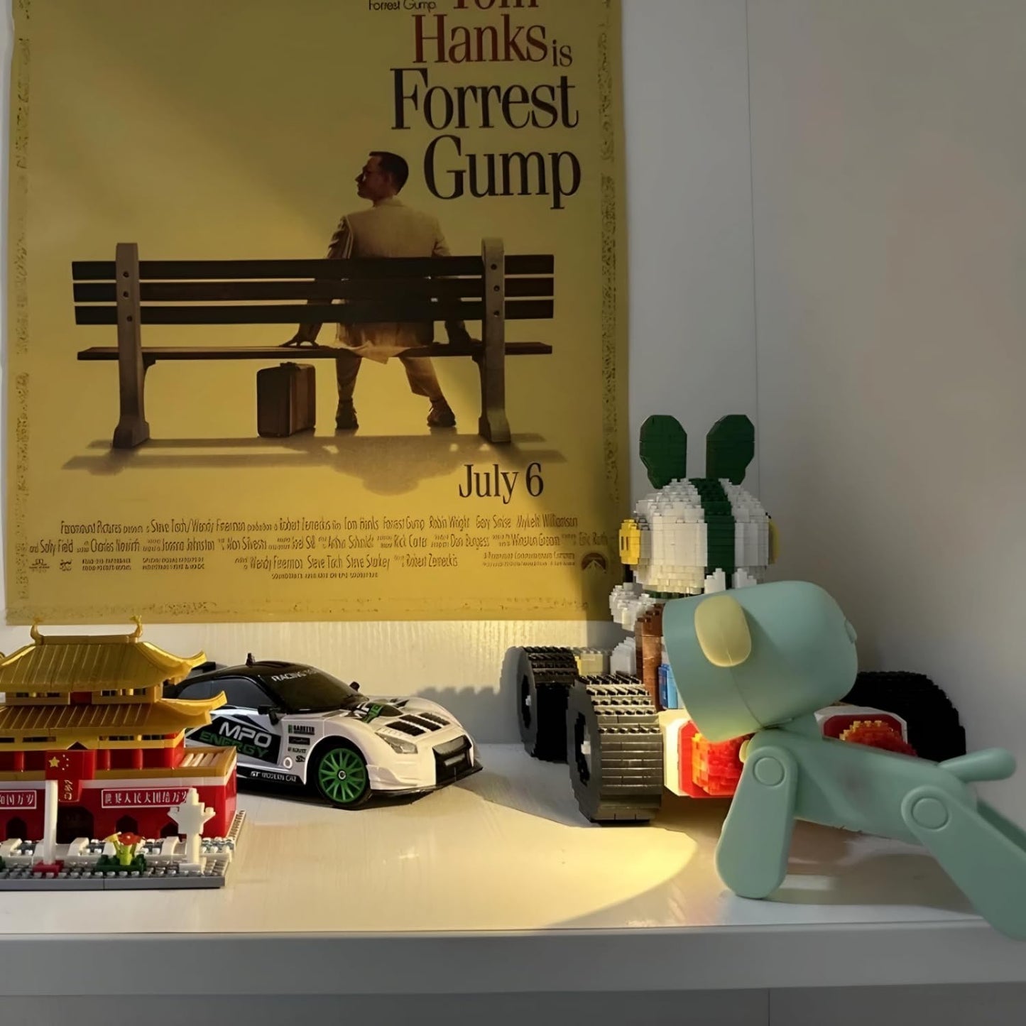 Colorful LED Table Lamp with Adjustable Animal Design