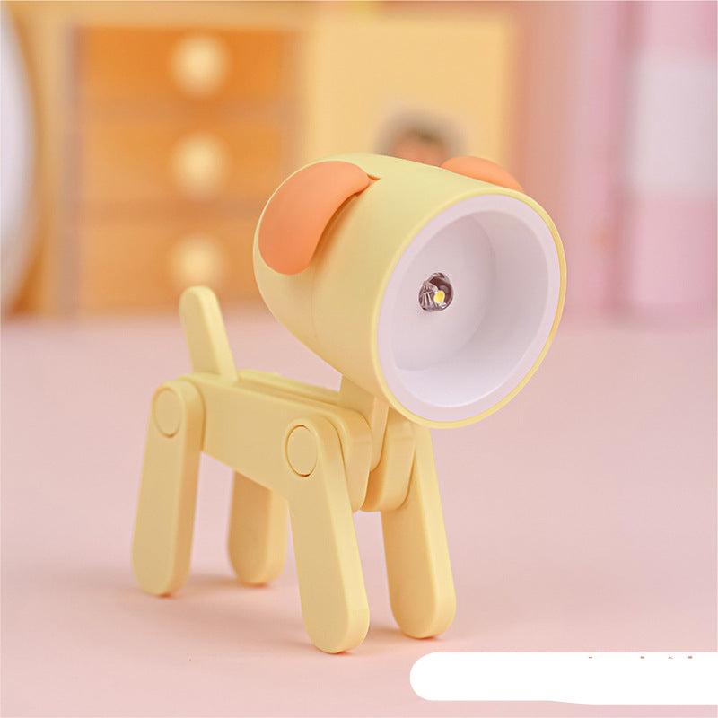 Colorful LED Table Lamp with Adjustable Animal Design